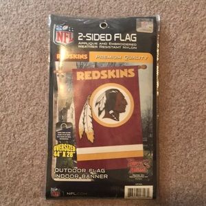 Redskins outdoor flag